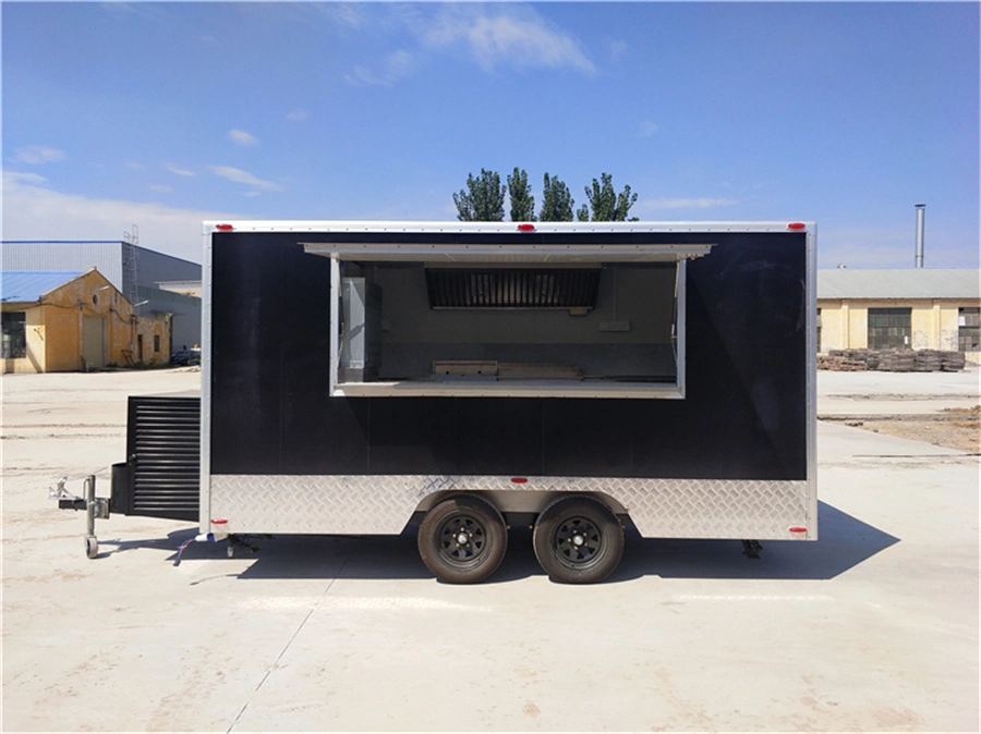 EU Food Trailer Professional Mobile Vending Service Food Truck