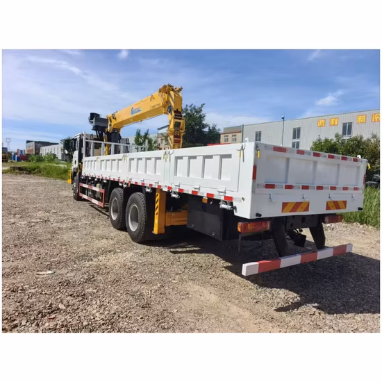 Camion grue montée sur camion Sinotruk HOWO 6X4 10 tonnes camion avec grue